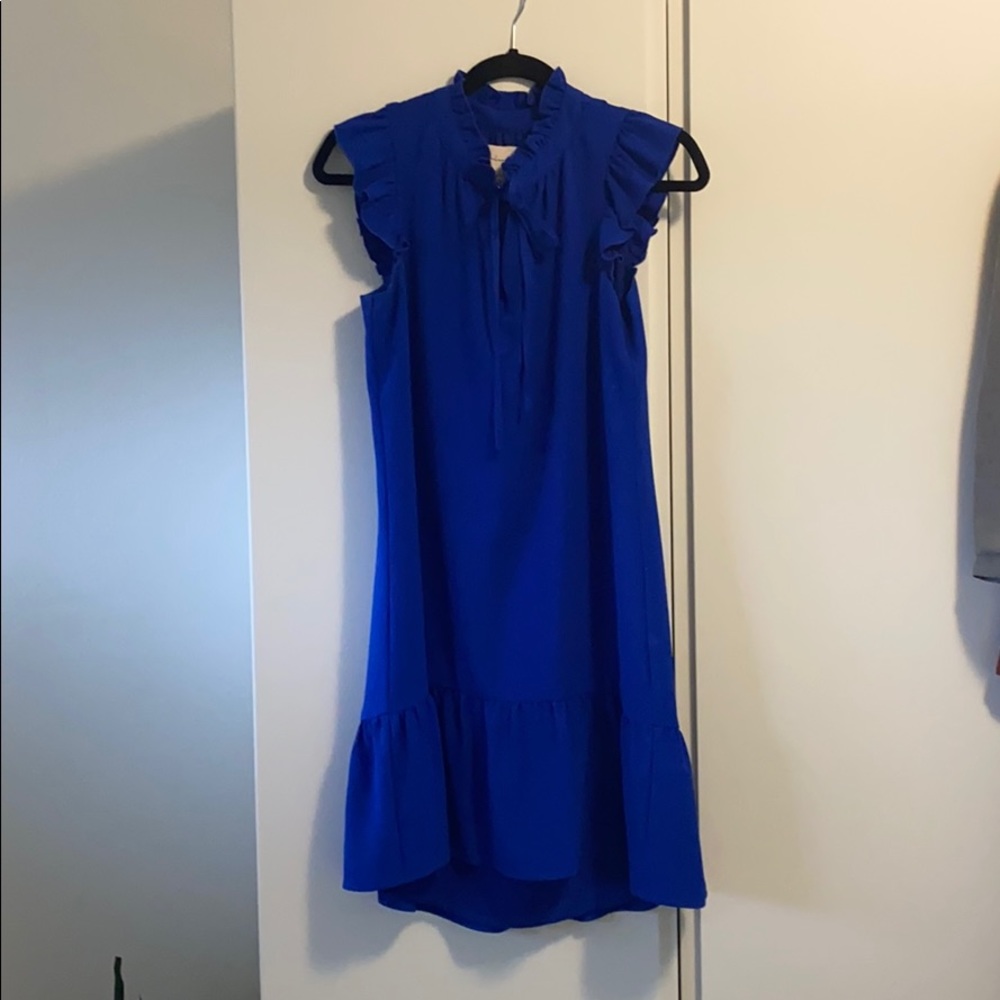 Blue dress